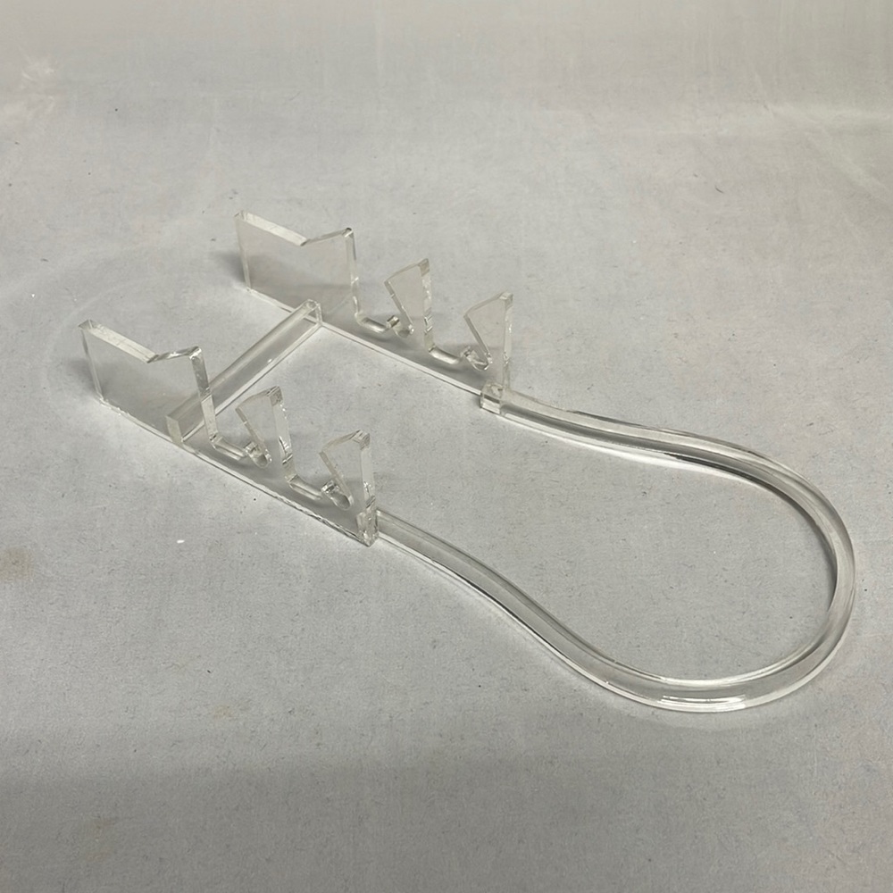 4 piece place setting display stand for China place setting holder